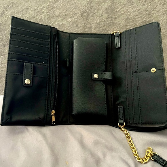 Bags Black Tri Fold Cross Body Bag Poshmark